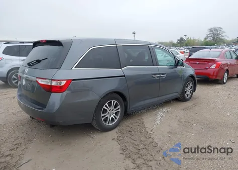 2013 Honda Odyssey Ex из США, поврежденный, VIN 5FNRL5H47DB032096